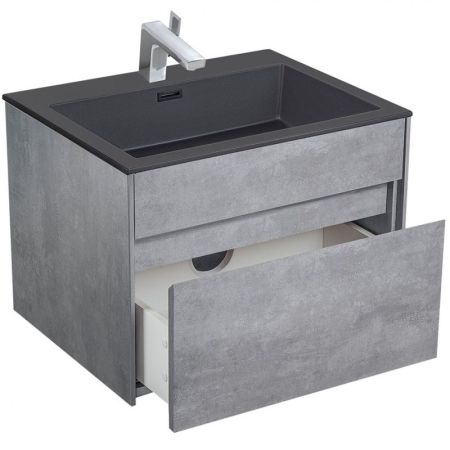 Тумба под раковину Vincea Chiara VMC-1C600CT подвесная Stone, артикул VMC-1C600CT