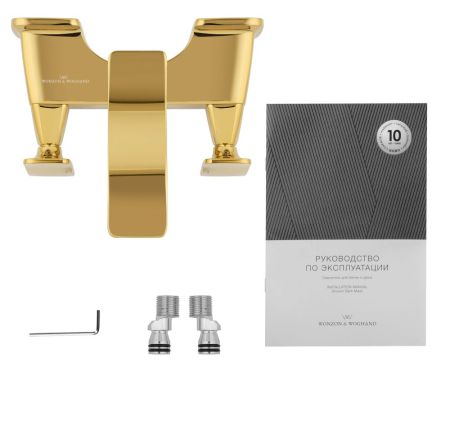 Смеситель для ванны WONZON & WOGHAND SHAKESPEARE, Темное золото (WW-653101-DG), артикул WW-653101-DG