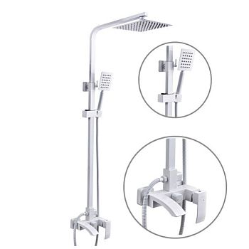 Душевая система FASHUN A52418-8, белый