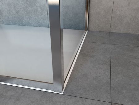 Душевые уголки Vincea Душевой уголок Garda VSR-1G28019CL, 1900*800, хром, стекло прозрачное, , шт, артикул VSR-1G28019CL