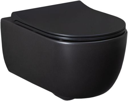 Чаша подвесного унитаза Allen Brau Priority 4.31001.31 черный матовый, артикул 4.31001.31