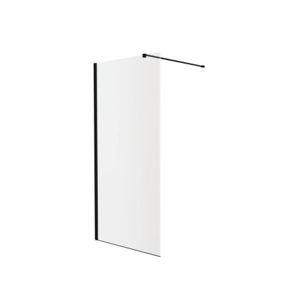 Душевая перегородка Knotlor WI100CG0BL 100х200, черный