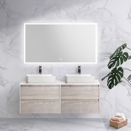 Мебель для ванной комнаты BELBAGNO KRAFT-1200 со столешницей, артикул EK-120-AS-BL-L