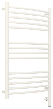 Полотенцесушитель, Сунержа, Богема 3.0, электрический, ширина, мм-532, глубина, мм-103, высота, мм-800, подключение-справа, электрокомплект-МЭМ, мощность, Вт-300, материал-нержавеющая сталь, цвет-белый матовый, артикул 30-5803-8050