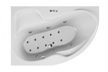 Ванна акриловая левосторонняя Relisan ADARA Гл000013731, 170x100, артикул Гл000013731