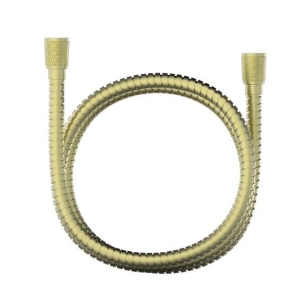 Шланг для душа в металлической оплётке 1500 мм WONZON & WOGHAND, Брашированное золото (WW-88RG02-1500-BG)