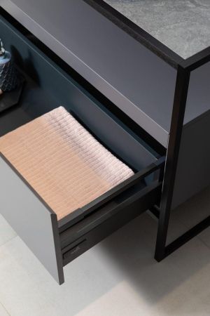 Тумба под раковину Allen Brau Priority 120 1.31004.PGM платина матовый, артикул 1.31004.PGM