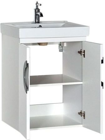 Тумба под раковину De Aqua Форма 60.2 белый (напольная), артикул 184356