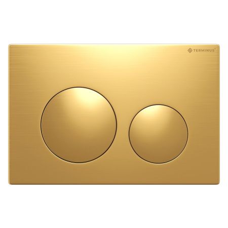 Клавиша смыва Terminus 62K24х16G, золото, артикул 62K24х16G