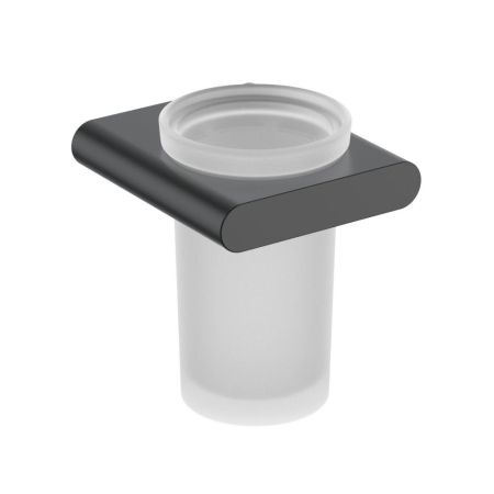 Стакан для зубных щеток Timo Luiro черный матовый (18433/03), артикул 18433/03