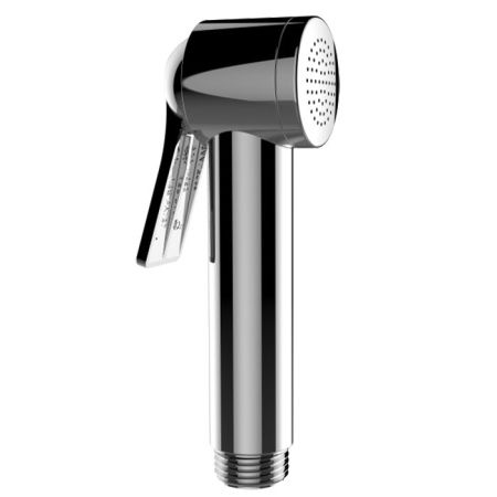 Гигиенический душ, Bossini, APICE, с кнопкой, дождевая струя (61 отверстие), материал-ABS пластик, цвет-хром, артикул B00920.030