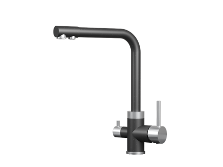 Смеситель для кухни GRANULA 5015, (5015, ШВАРЦ), артикул 5015, ШВАРЦ