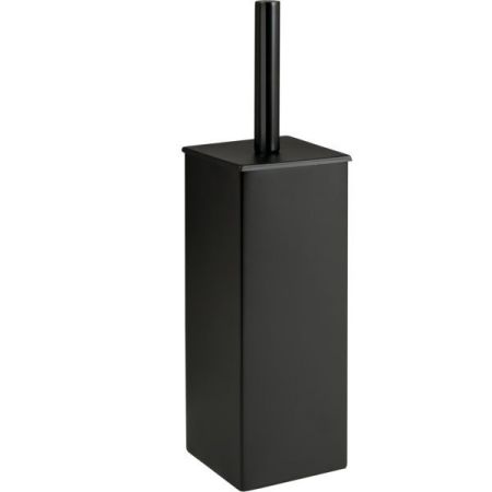 Gedy Teseo, напольный металлический ёрш, цвет черный матовый, артикул 4433(14)