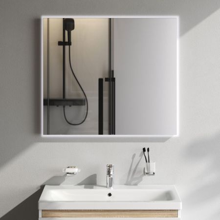 M85MOX10801S X-Joy Зеркало с интерьерной Led подсветкой, ИК-сенсорром, 80 см, артикул M85MOX10801S