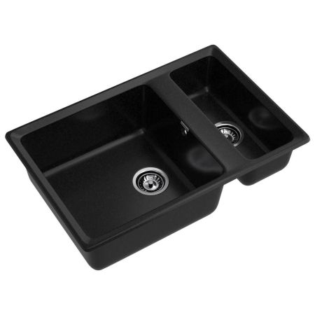 Кухонная мойка GranFest LEVEL 760K, черный, артикул LV-760K черный