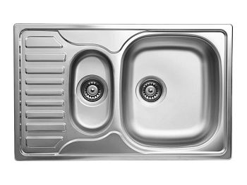 Кухонная мойка UKINOX Комфорт COP780.490 15GT8K 1R, 49*78