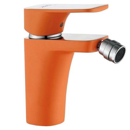Смеситель для биде D&K Berlin Kunste DA1432213 Хром Оранжевый, артикул DA1432213