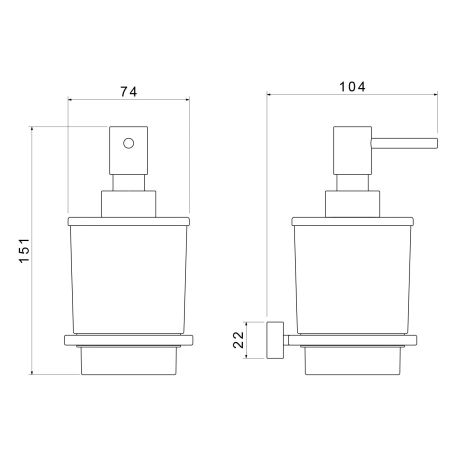 Дозатор Timo Torne 43139/17 золото матовое, артикул 43139/17