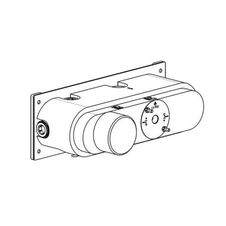 Внутрення часть, Carimali, для термостатического смесителя на 2 потока, артикул W5100