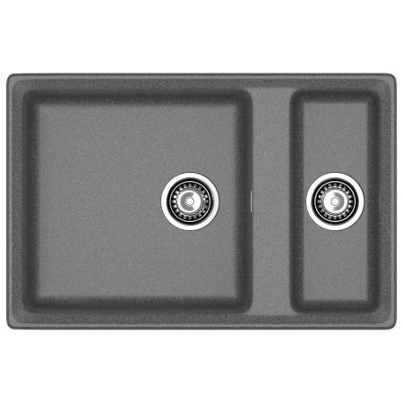 Кухонная мойка GranFest LEVEL 760K, графит, артикул LV-760K графит