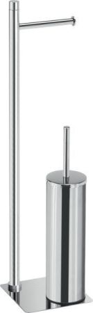 Gedy Trilly, стойка: бумагодержатель/металлический ерш, цвет хром, артикул TR32(13)