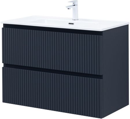 Тумба под раковину Aquanet Джейн (Flat) 90 маренго, артикул 00335430