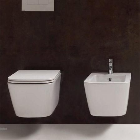 GLOBO Stone Сиденье для унитазов 52см STS03/ST004/STS05/ST002, цвет белый (микролифт), артикул ST022.BI/cr