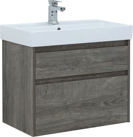 Мебель для ванной Aquanet Nova Lite 75 дуб рошелье (2 ящика), артикул 00242904