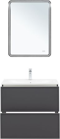 Тумба под раковину Aquanet Арт 75 ясень графит, артикул 00329064