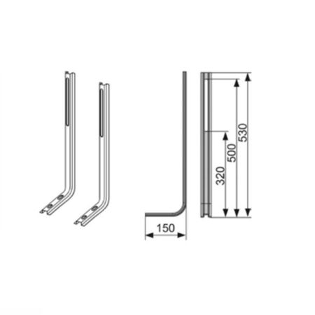 Монтажные опоры для TECEbox, артикул 9030024