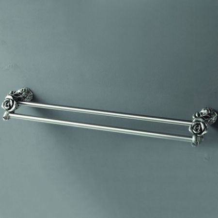 Держатель для полотенец Art&Max Rose AM-B-0918-T Серебро, артикул AM-B-0918-T