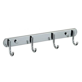 Планка с крючками Savol S-001254, хром