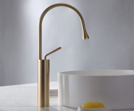 Смеситель для раковины Bronze de Luxe SCANDI 9015BR, бронза