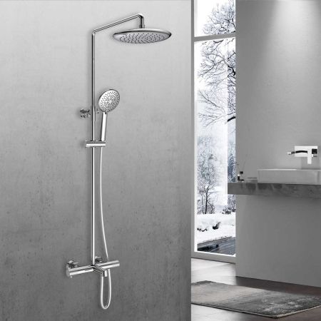 Душевая стойка Desire VSFS-1D1TCH термостатическая, хром, артикул VSFS-1D1TCH