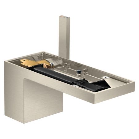 AX MyEdition Смеситель для раковины, без панели, цвет шлифованный никель, артикул 47012820