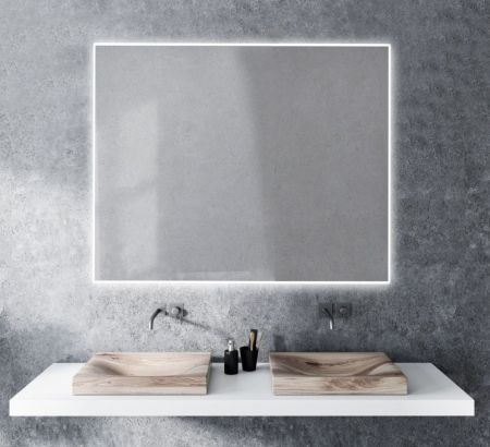 Xpertials SHIRA, зеркало 120х80 см, LED свет, вкл/выкл с диммером, артикул 84354135-43547