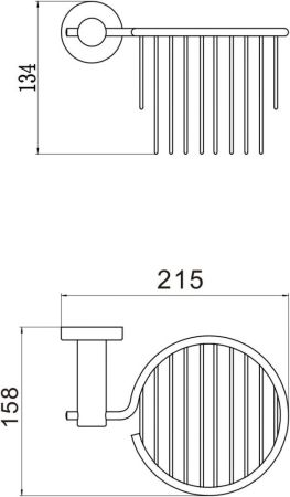 Держатель для освежителя воздуха Savol S-005633H, черный, артикул S-005633H