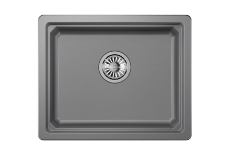 Кухонная мойка Granula 5501U, АЛЮМИНИУМ, артикул 5501U, АЛЮМИНИУМ