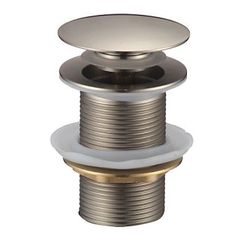 Донный клапан без перелива Savol S-XS002L, сатин