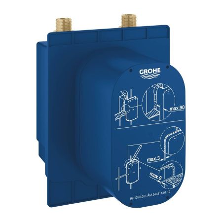 Скрытый монтажный ящик GROHE Eurosmart Cosmopolitan E со смешиванием для комплекта верхней монтажной части, хром (36339001) Скрытый монтажный ящик GROHE Eurosmart Cosmopolitan E со смешиванием для комплекта верхней монтажной части, хром (36339001)