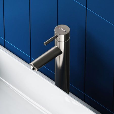 D3002102SS Logic new  смеситель для умывальника из нержавеющей стали Высокий, артикул D3002102SS