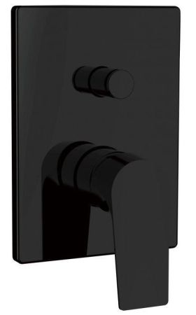 Смеситель для душа Aquanet Static Black AF330-51B (с внутренней частью), артикул AF330-51B