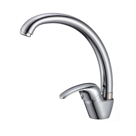 Смеситель для кухни WesnaArt LISTOK LIS01-120, хром, артикул LIS01-120