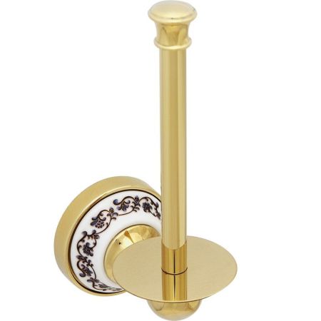 Держатель запасной туалетной бумаги Fixsen Bogema Gold FX-78510BG Золото Белый, артикул FX-78510BG