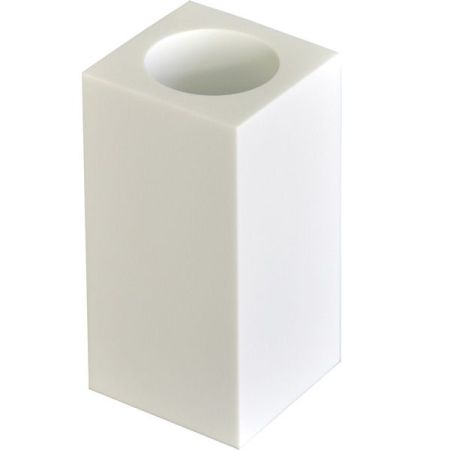 Стакан для зубных щеток Ridder Rom 22290101 Белый, артикул 22290101