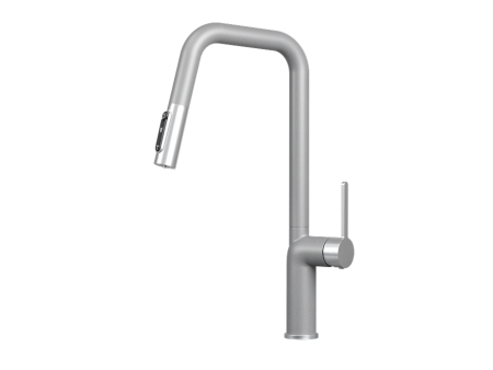 Смеситель для кухни GRANULA (9011, АЛЮМИНИУМ), артикул 9011, АЛЮМИНИУМ