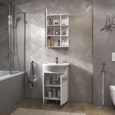 Тумба с раковиной напольная VIGO Hoska 229, 55 см, артикул 229-com