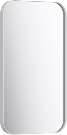 "RM" зеркало в металлической раме, цвет белый, RM0205W, ТМ «AQWELLA», артикул RM0205W