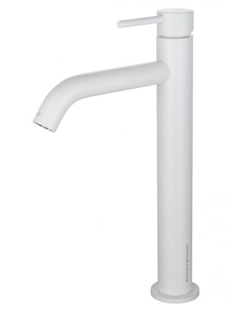 Смеситель для раковины высокий WONZON & WOGHAND, Белый матовый (WW-H1062-MW), артикул WW-H1062-MW
