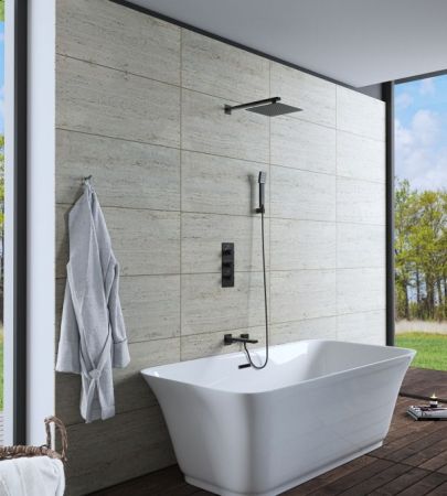 Душевая система Timo Petruma SX-5149/03SM Черный, артикул SX-5149/03SM